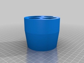 dual istick cup holder 30w version automotive e-cig ecig eleaf 3d print model - Mito3D