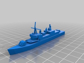 uss joseph p kennedy jr cold war cuban missile crises crisis destroyer fram gemini ship 3d print model - Mito3D