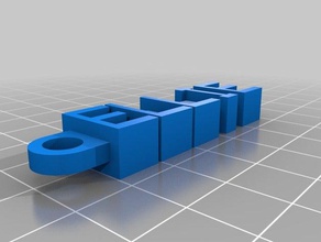 ellie organização personalizado 3d print model - Mito3D
