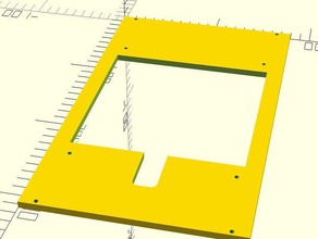 qubd zwei-bis Ersatz beheizten Bett 3d-Drucker Teile 3d print model - Mito3D