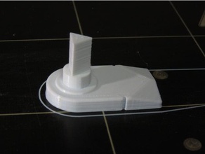 yedek sayaç kutusu kapı mandalı parça elektrik gaz kullanışlı anahtar mandal metre bölüm Üçgen yararlı yarar su 3d print model - Mito3D