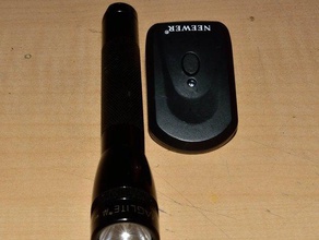 neewer remote trigger flashlight mount camera dslr canon flash flashlite nikon speedlight 3d print model - Mito3D