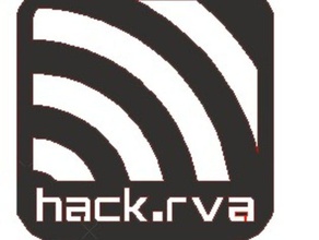 hackrva logotipos, sinais, etc hackerspace makerspace 3d print model - Mito3D