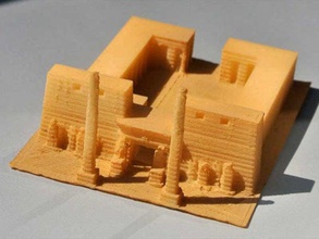 my luxor temple 11000 buildings structures 3d print model - Mito3D
