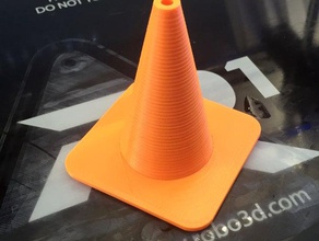 cone de trânsito brinquedo & acessórios para jogos 3d print model - Mito3D