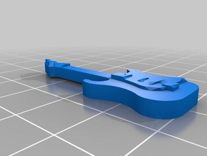 small guitar toy & game accessories brickarms lego compatible guns zleg 3d print model - Mito3D