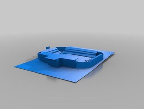 estadio los c rmenes las estructuras de edificios 3d print model - Mito3D