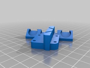 magnet effector carriage 3d printer parts 3d print model - Mito3D