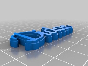 didac organização personalizado 3d print model - Mito3D