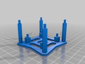 naze32 mount standoffs 3d printing 3d print model - Mito3D