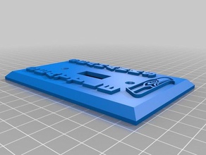 seattle seahawk lightswitch couverture 3d print model - Mito3D