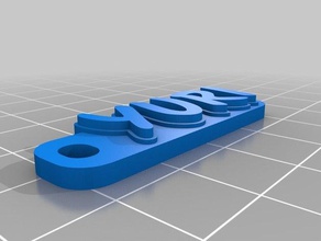 yuri organização personalizado 3d print model - Mito3D