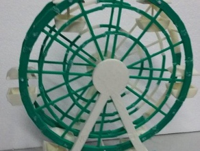 big wheel - noria Gebäude & Strukturen 3d print model - Mito3D