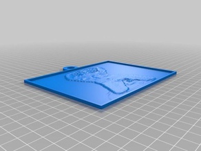 umkehren knieen voor 2d-Kunst kundengebundene 3d print model - Mito3D
