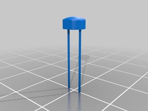 ldr dummy model electronics bath robotics light dependent resistor 3d print model - Mito3D