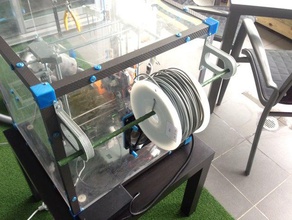 montage sur support de bobine L'imprimante 3d pièces la boîte filament 3d print model - Mito3D