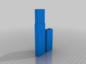 straight razor coffin box bathroom 3d print model - Mito3D