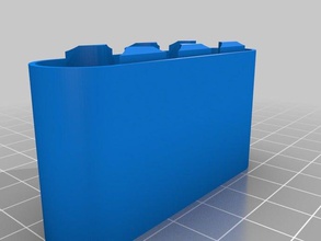 AA pil kutusu kaplar özelleştirilmiş 3d print model - Mito3D