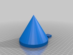 nariz de cono 2 litros botella cohetes La impresión en 3d 3d print model - Mito3D