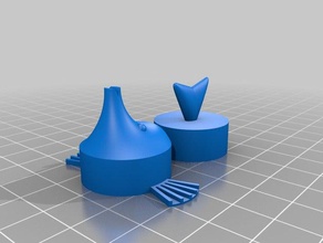 rolhas de cortiça A impressão 3d 3d print model - Mito3D