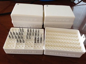 cnc toolboxes holders 3d print model - Mito3D