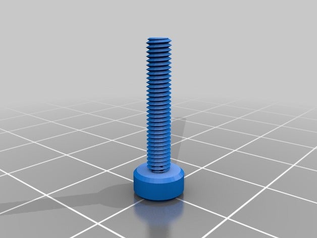 m3 x 16 mm boulon pièces personnalisé 3D print model - Mito3D