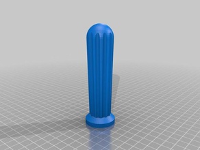 handle 4mm hole household customized 3d print model - Mito3D