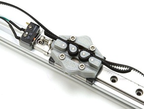 kossel trasporto impianto di supporto vite tensione della cinghia necorsa trigger regolabile Stampante 3d parti punto arresto mini 3d print model - Mito3D