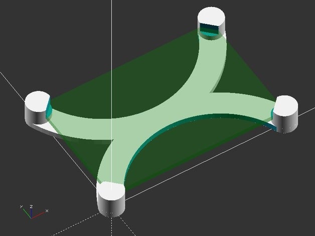 pcb holder standoff customizable electronics customizer pcb-mount stan stand off 3D print model - Mito3D