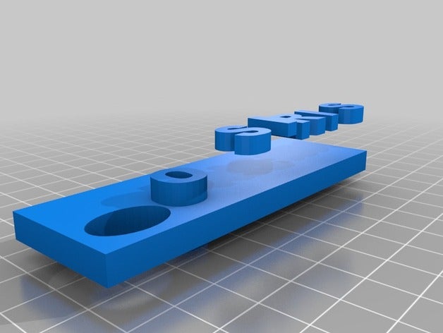 keychain 3d printing 3D print model - Mito3D