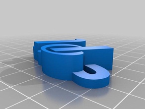 pili chave organização personalizado 3d print model - Mito3D