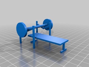 bench press 3d printing 3d print model - Mito3D