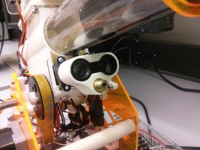 lidar lite pointeur laser de montage l'électronique 3d print model - Mito3D