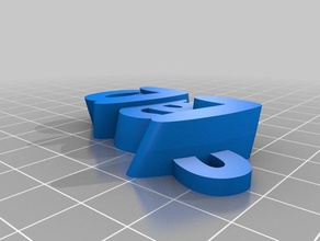 lalo keyring organization customized 3d print model - Mito3D
