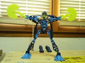 özel kol bionicle hero fabrika oyuncaklar oyunlar cartesio lego 3d print model - Mito3D