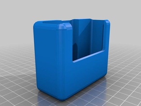 my customized parametric remote control holder 3d print model - Mito3D