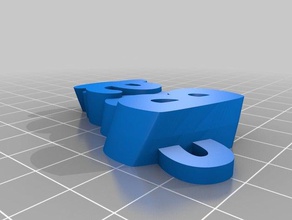 beau Schlüsselanhänger - Organisation kundengebundene 3d print model - Mito3D