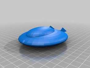jettsons flying saucer 3d printing 3d print model - Mito3D
