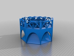 arco de la maceta contenedores 3d print model - Mito3D