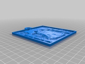 sino da liberdade lithopane 2d a arte personalizado 3d print model - Mito3D