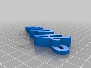 andrew clave organización personalizado 3d print model - Mito3D