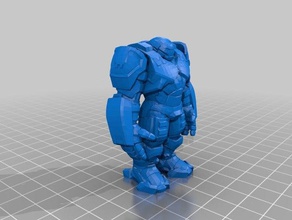 hulkbuster birimleriyle remix model robotlar 3d print model - Mito3D
