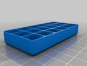 smd Tablett - Organisation kundengebundene 3d print model - Mito3D