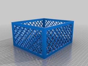 meine angepasste parametrische container Container kundengebundene 3d print model - Mito3D