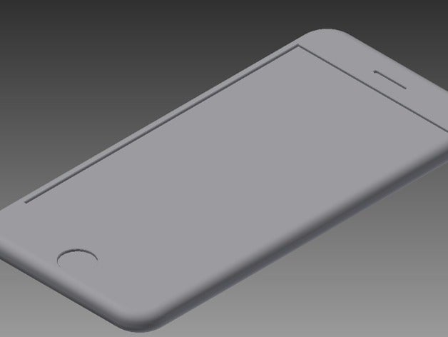 iphone 6 model 3D print model - Mito3D