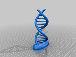 double helix 2 biology dna 3d print model - Mito3D