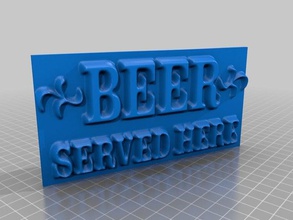 bira heresign görev yaptı sanat 3d print model - Mito3D