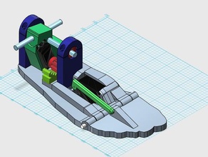 inmoov foot parts robotics 3d print model - Mito3D