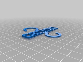 cation door tag organization customized 3d print model - Mito3D