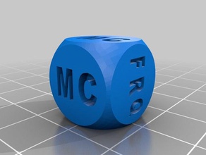 dados A impressão 3d 3d print model - Mito3D